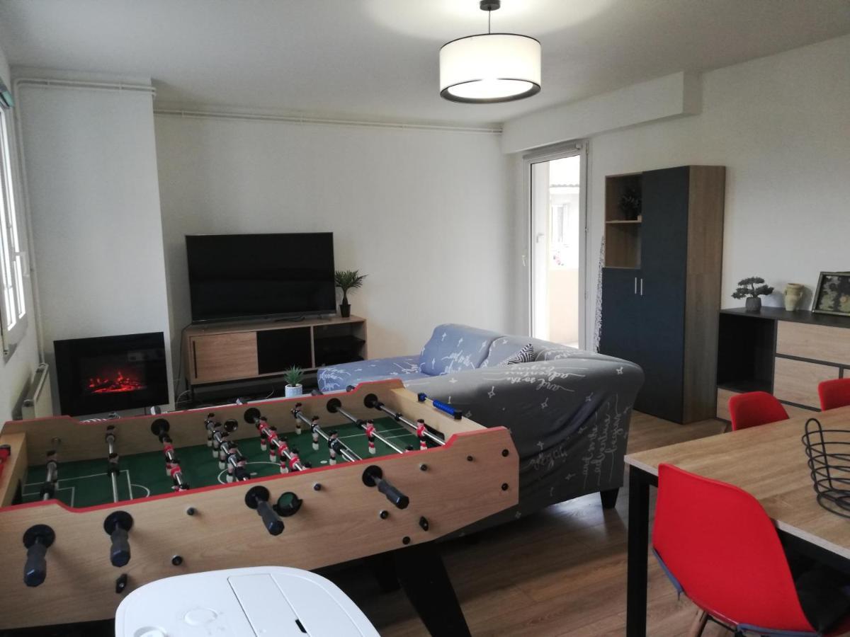 Ferienwohnung Grand T3 Avec Clim, Parking Et Terrasse Privative - Agen Exterior foto